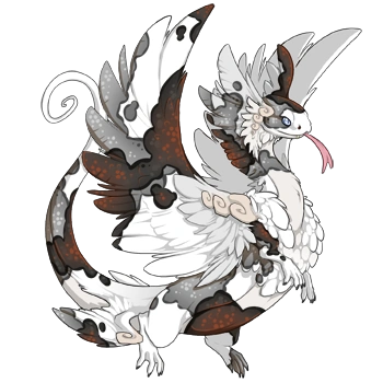 Coal Koi on a male Coatl