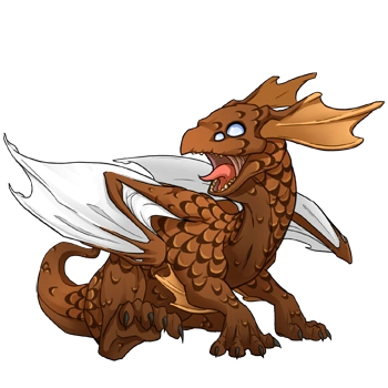 Ginger Laced on a hatchling Mirror