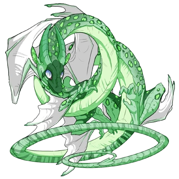 Seafoam Clown on a male Spiral