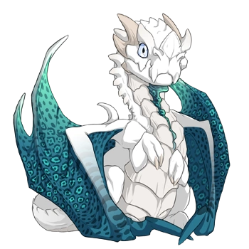 Teal Rosette on a hatchling Nocturne