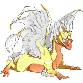 Grapefruit Tapir on a hatchling Skydancer