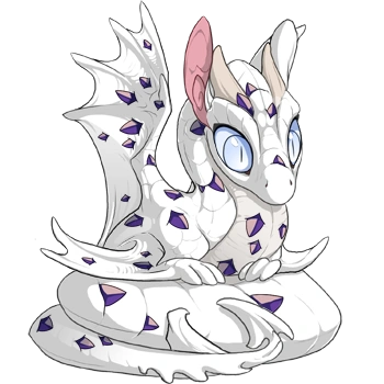 Violet Keel on a hatchling Spiral
