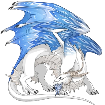 Ice Flair on a male Guardian