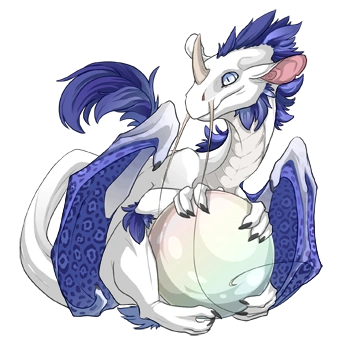 Storm Rosette on a hatchling Pearlcatcher