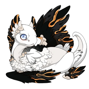 Sunset Sarcophagus on a hatchling Coatl