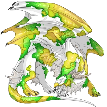 Lemon Koi on a male Guardian