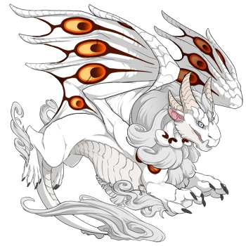 Carrot Peacock on a male Obelisk