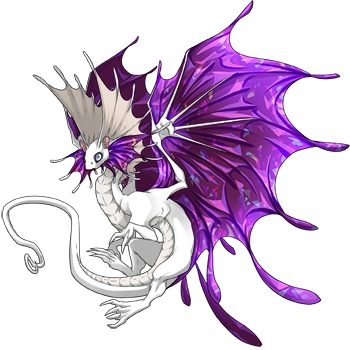 Mulberry Facet on a male Fae