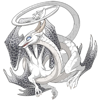 Silver Rosette on a female Spiral