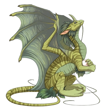 With Emerald Stained