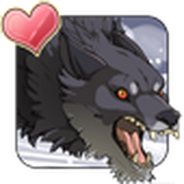 black anime wolves in love