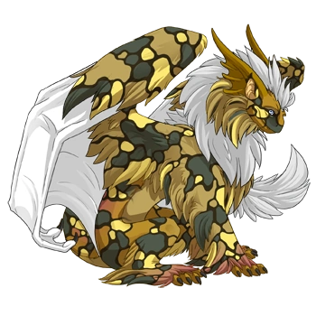 Goldenrod Mosaic on a male Tundra