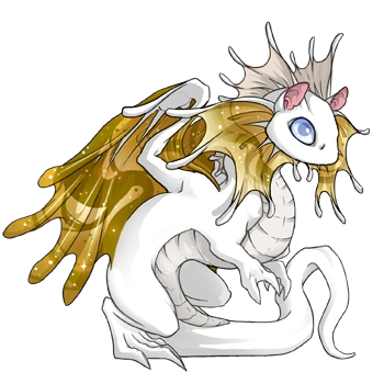 Yellow Constellation on a hatchling Fae