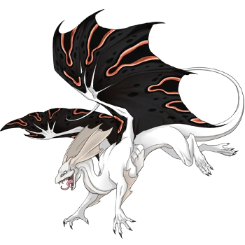 Pumpkin Sarcophagus on a female Mirror