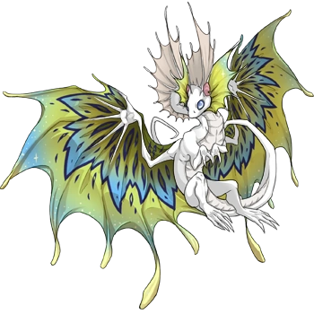 Honeydew Flair on a female Fae