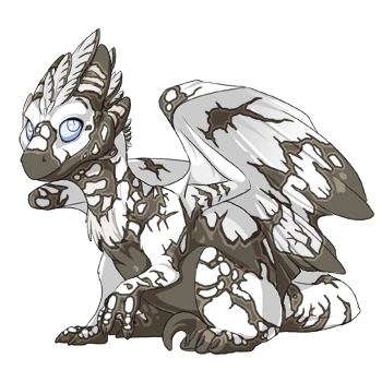 Taupe Crackle on a hatchling Wildclaw