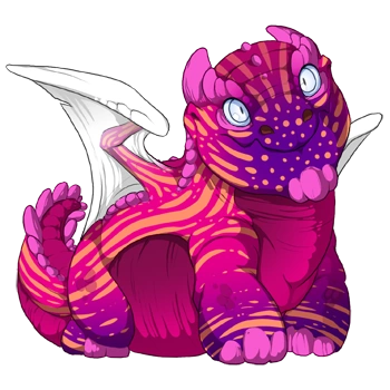 Fuchsia Tapir on a hatchling Snapper