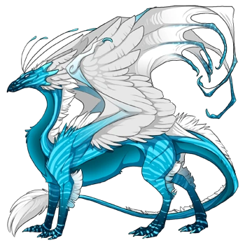 Cerulean Tapir on a male Skydancer