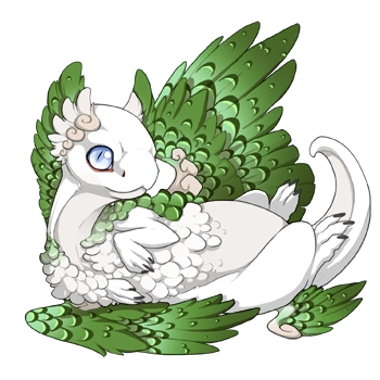 Green Edged on a hatchling Coatl