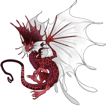 Carmine Jaguar on a male Fae