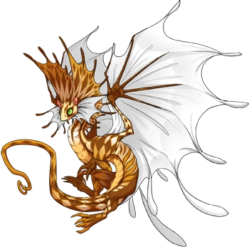 Flaxen Harlequin on a male Fae