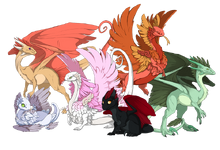 All rare dragons