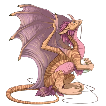 With Magenta Stained