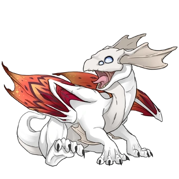 Tangerine Flair on a hatchling Mirror