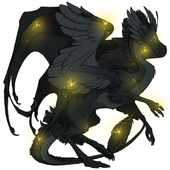 Lemon Firefly on a female Skydancer