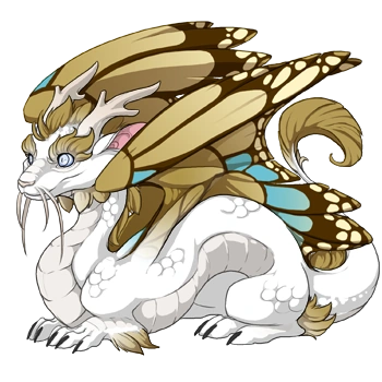 Goldenrod Butterfly on a hatchling Imperial