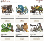 Old Gathering screen