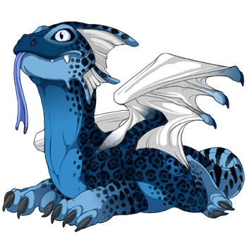 Azure Jaguar on a hatchling Bogsneak