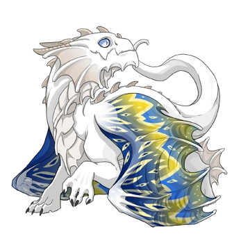 Lapis Flair on a hatchling Guardian