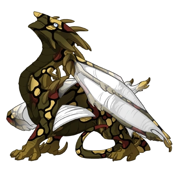 Murk Mosaic on a hatchling Ridgeback