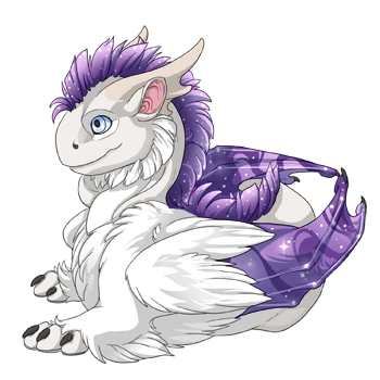Lavender Constellation on a hatchling Tundra