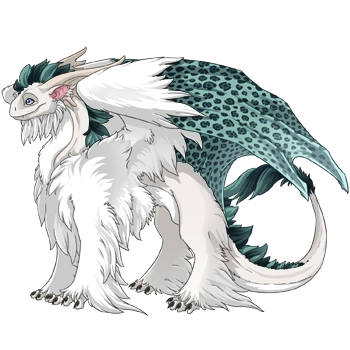 Spruce Rosette on a female Tundra