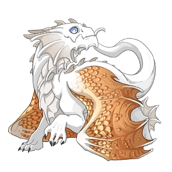 Peach Edged on a hatchling Guardian