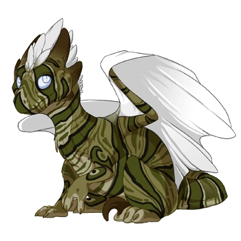 Moss Lionfish on a hatchling Wildclaw