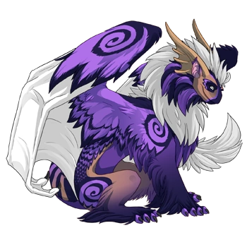 Violet Cherub on a male Tundra