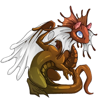 Auburn Iridescent on a hatchling Fae