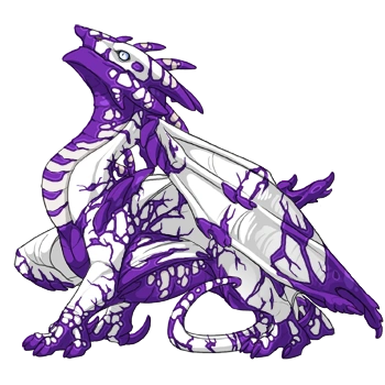 Nightshade Crackle on a hatchling Ridgeback