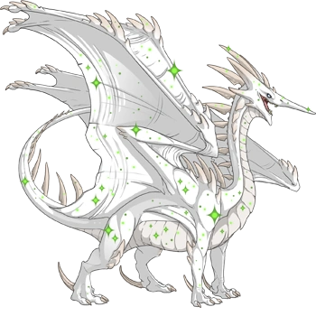 Green Sparkle on a male Ridgeback