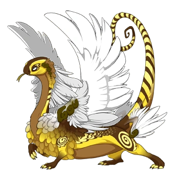Lemon Cherub on a female Coatl