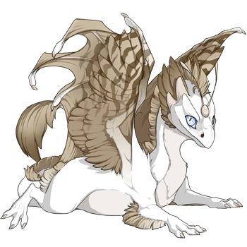 Beige Safari on a hatchling Skydancer