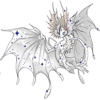 Navy Sparkle on a female Fae