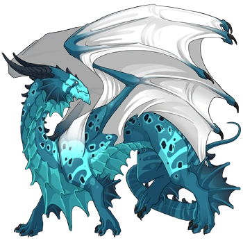 Teal Clown on a female Guardian