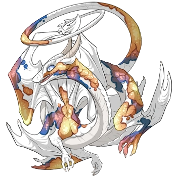 Ivory Koi on a female Spiral