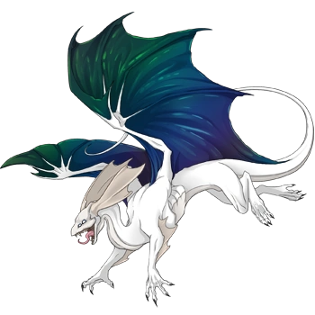 Azure Shimmer on a female Mirror