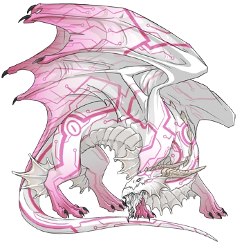 Pink Circuit on a male Guardian