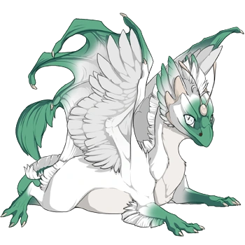 Jade Points on a hatchling Skydancer